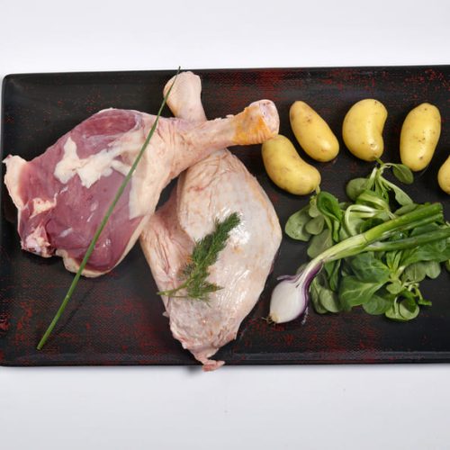 Cuisse crue de canard gras à confire Domaine de Limagne